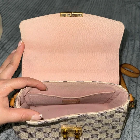 Louis Vuitton Bag Damier Azur Croisette - Picture 2 of 4